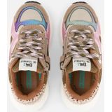 BunniesJR - 225842-408 - Lage Sneakers - Roze - Leer - Veters