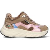 BunniesJR - 225842-408 - Lage Sneakers - Roze - Leer - Veters