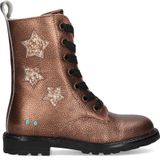 BunniesJR - Hailee Happy - Leren Veterboots - Rosé