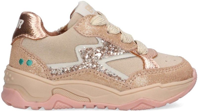 BunniesJR - Sneaker - Suède - Met Glitters - Chunky Zool