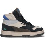 BunniesJR - Billie Baas - Leren Sneakers - Donkerblauw