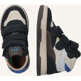 Bunnies Jr. - Benjamin Baas - Halfhoge Sneakers - Donkerblauw - Klittenband