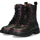 BunniesJR - Enkelboot - Leer - Saar Sterk - Met Rits- en Vetersluiting