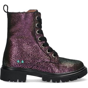 BunniesJR - Saar Sterk - Veterboots - Suède - Met Glitter