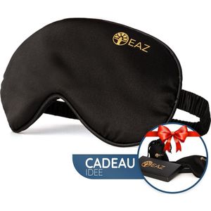 EAZ Slaapmasker Satijn - Oogmasker Slaap - Slaapmasker Vrouwen en Mannen - Zijdezacht - Reismasker - Sleep Mask - Met Opbergzakje - Cadeau