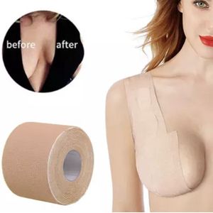 Boob Tape - 7,5 cm x 5 meter - Fashion Tape - Beige