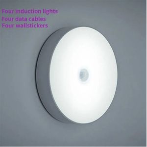 Sens lights 3 stuks | ledlamp met sensor - Draadloos ledlamp - Nachtlamp met beweginssensor - Binnenlamp - Kastlamp - Draadloze lichten voor binnen - Automatische led lamp - Inclusief Magneet en stevige dubbelzijdige sticker - Geen Batterij nodig