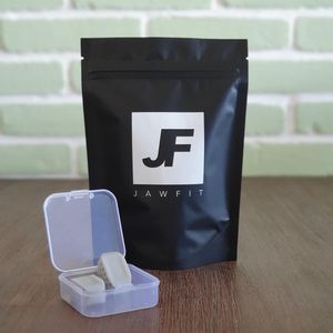 JAWFIT™ (Medium) - Grijs - Kaaklijn trainer - Jawline trainer - Kaak trainer - Kaakspier trainer - Jawline exerciser - Facial toner - Gezichtstoner - Fitness - Gewichten - Beauty product - voor Man en Vrouw