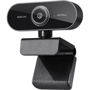 Webcam Full HD - 1080p - Met Microfoon - USB - Windows & Mac