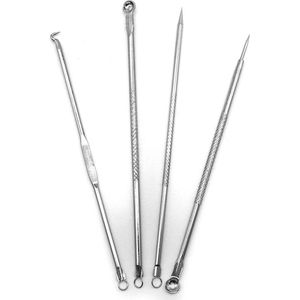 Comedonenlepel - blackhead remover - pimple popper - extractor tool set