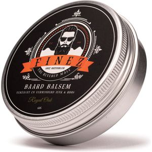 Finez Royal Oak - Baardbalsem - Beard Balm met Bijenwas, Sheaboter & Kokosnootolie - 60 gram - Baardverzorging & styling - Sandelhout Geur