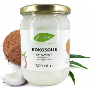 Kokosolie Extra Virgin koud geperst 500ml – BIO