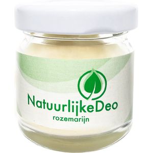 Natuurlijke Deo | 100% natuurlijke deodorant-crème | Rozemarijn