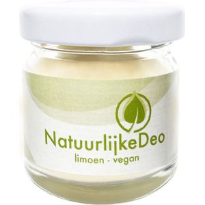 Natuurlijke Deo | 100% natuurlijke deodorant-crème | Limoen