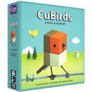 Cubirds - Kaartspel - Geïllustreerd door Kristiaan der Nederlanden - Voor 1 tot 5 Spelers