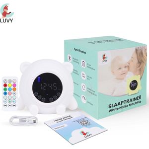 Tijger - Slaaptrainer - 12+ Branduren - 9 verschillende kleuren licht - 7 geluidsvariaties - Opgeladen binnen 2 uur - Voorkomt overladen (en dus geen brandgevaar/kortsluiting!) - Aanpasbare lichtfelheid - Instelbare timer - 100% CE-markering