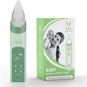 Hunnybunny® Elektrische Neusreiniger voor Baby’s met Muziek en Licht – Neuspeer - Aspirator - Neuszuiger