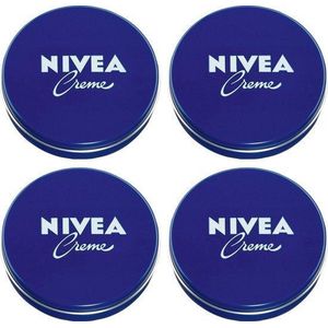 Nivea Crème Blik - Bodylotion - 150 ml - 4 stuks