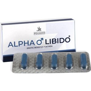 Alpha Libido | Erectiepillen Voor Mannen - Extra Sterk - Natuurlijke vervanger Viagra pillen - Erectiepil 100mg - Kamagra alternatief