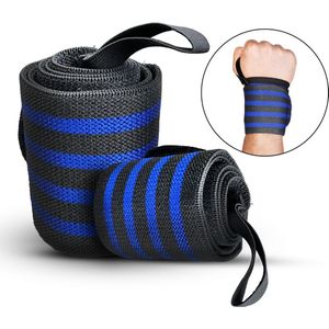 Wrist Wraps – Crossfit - Fitness - Lifting Straps - Bankdruk – Polsbrace – Krachttraining - Wrist Support – Polssteun - Gewichtheffen