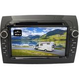 BergGPS - Fiat Ducato Camper Navigation - Radio - Wifi - Carplay/Android Auto - Staplaatsen voor campers/APPS - Europa