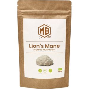 MB Superfoods - Lion’s Mane Poeder - Vegan - Rijk aan Voedingsstoffen