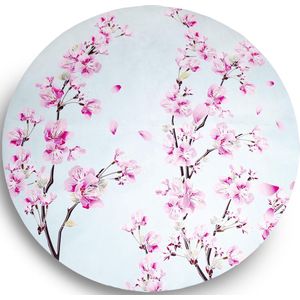 Ronde yogamat Blossom