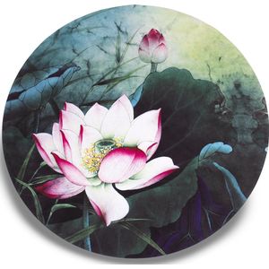 Ronde yogamat Lotus