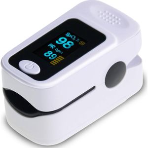 Dabé Oximeter - Zuurstofmeter - Hartslagmeter - Saturatiemeter - Gratis batterijen