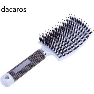 Anti Klit Haarborstel - Wit - Kappers Borstel - Antiklit Borstel - Hoofdhuid Verzorging Borstel - Haar Borstel Kinderen - Shop score 9.6