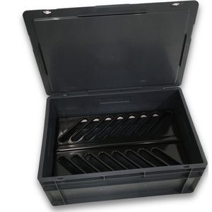 Silent Disco Opbergbox met deksel - voor max. 16 Silent Disco koptelefoons - type SDH31 & SDH41