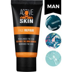 Activeskin Face Repair - Nachtcreme Mannen - Moisturizer Men - Acne Skincare - Hyaluronzuur Gezichtscreme - Oogcreme Wallen Gezichtsverzorging - 50ml