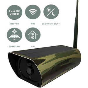 Wildcamera Pro - Nachtzicht - Zonnepaneel - Full HD - Waterdicht - Incl. APP