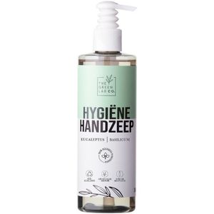 The Green Lab Co Handzeep vloeibaar eucalyptus & basilicum met pomp 300ml