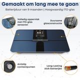 Robi S10 Pro - Personenweegschaal - Met Lichaamsanalyse - WiFi & Bluetooth