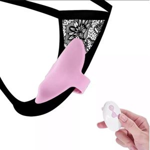 Sexycouple Vibrator - Panty Vibrator met Afstandsbediening - 10 Vibratiestanden - Vibrerend Slipje - Waterproof IPX7 - USB Oplaadbaar