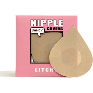 LITCHY - Nipple Covers Riem Lichtbruin