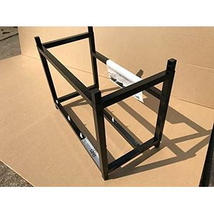 Qrig Rigframe mining rig frame Small 5 GPU zwart