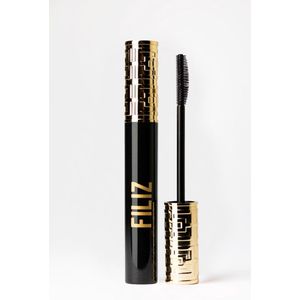 Filiz Mascara Black in elegant Golden tube van Filiz Beauty super borstel voor direct lengte en volume perfecte applicatie en smudge -free