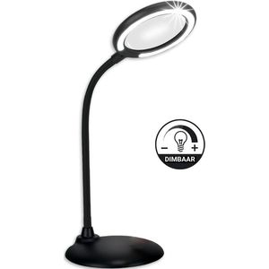 My Green Deal - Loeplamp met led verlichting - Met tafelklem - Vergrootglas 5X met verlichting - Led looplamp - Hobbylamp
