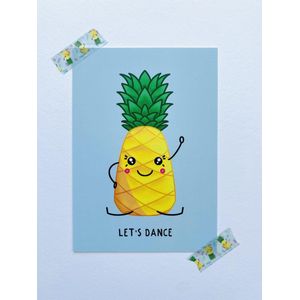 Washitape 'Let's Dance' Do Nuts Collectie | Masking Tape | Gekleurd plakband | Journalling | Versiering | Eva Miedema | LoveArtEve