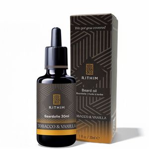 Rithim - Tobacco & Vanilla - Baardolie - 30 ml - Gevoelige Huid - Baardverzorging