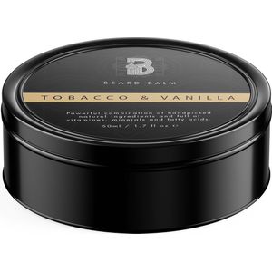 Rithim® Baardbalsem Tobacco & Vanilla 50ml - baardverzorging - baardconditioner - baardvoeding en fixatie - baardcreme - Beard Balm