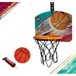 Basketbalring - mini basketbal set - mini hoop - sinterklaas - sinterklaas cadeautjes - XW sports - mini basketbalbord - mini basket - basketbalring voor kinderen - basketbalring mini
