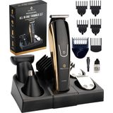 Wellshave 5 in 1 Baardtrimmer Mannen Pro - Trimmer Baard en Lichaam