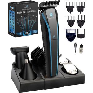 Wellshave 5 in 1 Baardtrimmer Mannen - Trimmer Baard en Lichaam - Bodytrimmer heren - Bodygroomer mannen