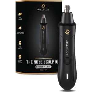 Wellshave Neustrimmer Basic - Wenkbrauw en Oorhaar trimmer - Neushaartrimmer voor mannen
