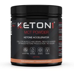 Keton1 - MCT Olie Poeder - 1 x 250 gram - Ketose dieet - Ketonentest