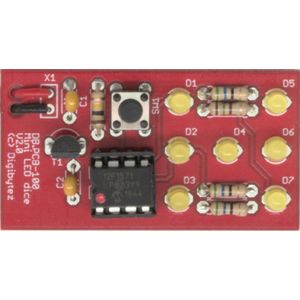 Digibytez - Mini LED Dice DIY Kit V2.0 (Yellow)