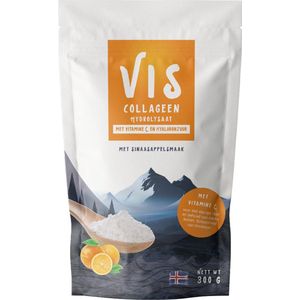 VIS Collageen met Hyaluronzuur – Sinaasappelsmaak 300 gr